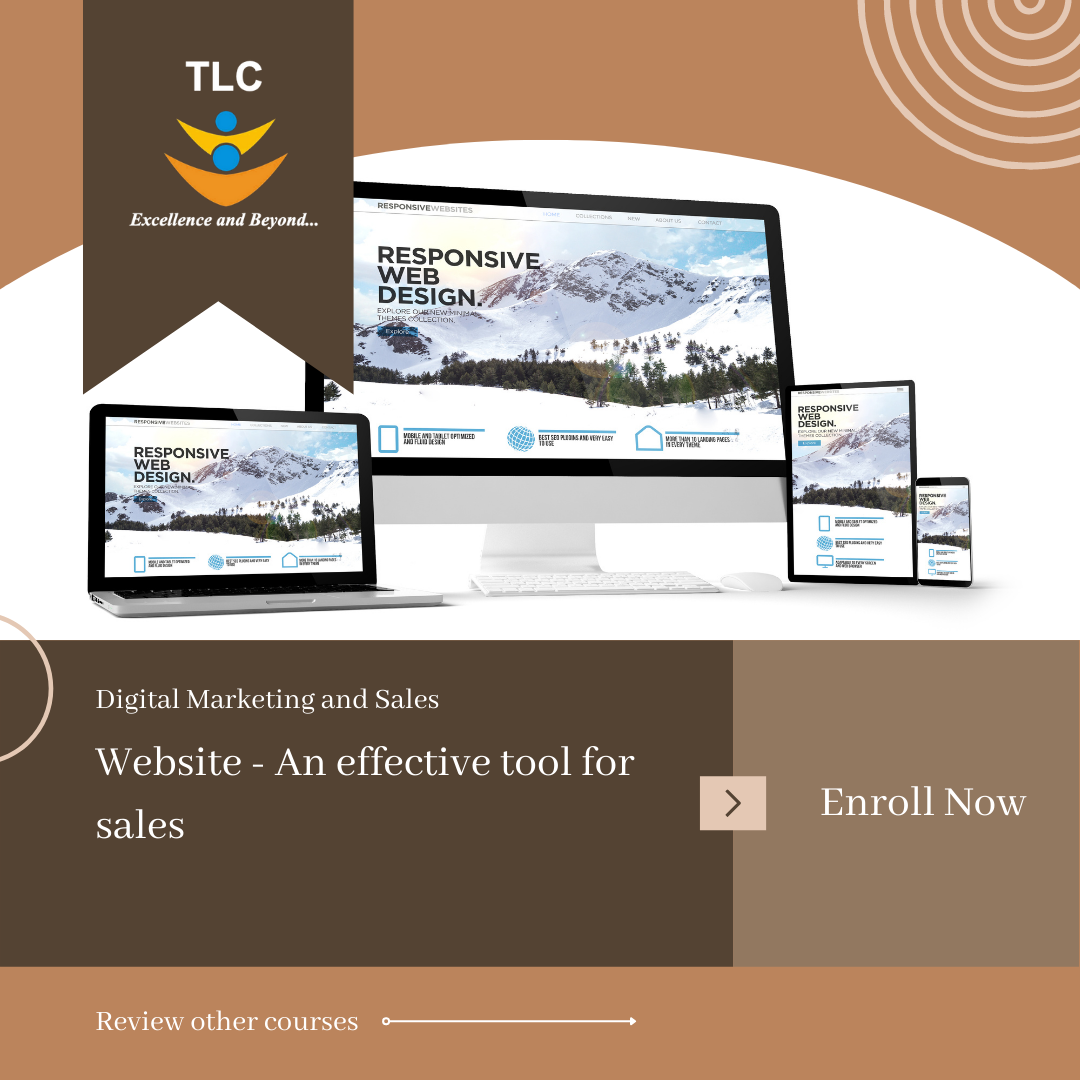 Website - An effective tool for Sales &amp; Marketing.